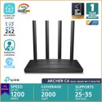 WiFi Router Dual Band Gigabit Wireless MU-MIMO Tp Link Archer C6 AC1200