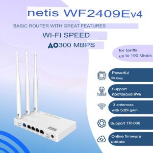 Netis WF2409E 300Mbps Wireless N Router